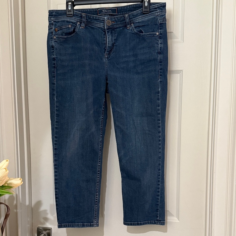 Tommy Bahama cropped Women's Blue Jeans